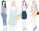 格安！！骨格診断をして普段の貴方をより輝かせます この診断を元に似合う服を知り着痩せ・オシャレ・婚活に活用♩ イメージ5