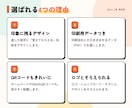 印象に残る、おしゃれな名刺をデザインします 片面3,000円｜両面もOK｜そのまま印刷に出せるデータ イメージ2