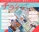 魅力的な見た目で伝わるチラシを作成いたします 新聞折込・イベント・求人・商品・サービスなどおまかせください イメージ1