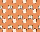 ポップで可愛いイラストで壁紙作成します おうちのコとお気に入りのもので画面をいっぱいにしませんか？？ イメージ1