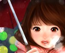 かわいい女の子のイラスト作成します ゲームキャラクターデザインSNSアイコンなどがほしい方 イメージ1