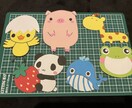 ミニサイズの可愛いペーパークラフトを作成します アルバム等の飾り付けにおすすめのペーパークラフトを作成します イメージ2