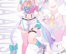 商用◎キラキラなオリジナルイラスト描きます アイコン、YouTubeのサムネ、フラスタのイラストなどに◎ イメージ3
