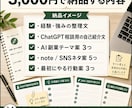 AI副業の最初の一歩を整理します 経験・強み・発信テーマを一緒に整理します イメージ2