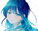 SNS用アイコン、立ち絵、一枚絵描きます 透明感のあるキラキラなイラストが得意です！ イメージ3