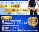 2ヶ月目以降割引！ダイエットを1ヶ月サポートします 食事・運動・メンタルの3本柱をパーソナルトレーナーがサポート イメージ2