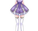 可愛いいアイコン・立ち絵お描きします キラキラ可愛い目を引くイラストをお描きします！ イメージ7