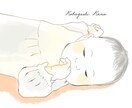 貴方の思い出をイラスト化します お写真をトレースし着色。雰囲気の柔らかいアイコンを作成します イメージ2