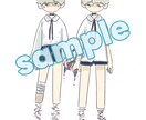 等身キャラ～デフォルメキャラまでなんでも描きます なんでもかわいく仕上げます！！ イメージ6