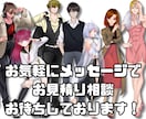 定額で【イラストサブスク】イラスト制作します 依頼すればするほどお得！立ち絵のご依頼おまかせください！ イメージ8