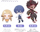 ミニキャラを制作します 商用利用OK！目を引くかわいいミニキャラをお届けします イメージ2