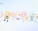 かわいいちびキャライラスト制作します グッズや活動用イラストにおすすめです！ イメージ8