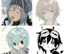 ステキなアイコンかきます かわいいカッコいい自分だけのアイコンつくりませんか イメージ1