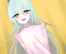 アイコン、歌ってみた、MV、配信用イラスト描きます アイコン、歌ってみた、MV、配信用、立ち絵イラスト描きます！ イメージ6