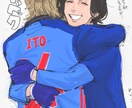 最短2日納品、似顔絵イラストお描きいたします 3次元ならおまかせ！ご本人様に可愛くお似せ致します！ イメージ4