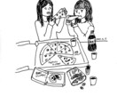 シンプルでオシャレに料理の絵をかきます 料理の特徴を捉え調理中から完成品まで！人物込も可能！ イメージ4