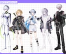 様々な用途の立ち絵イラスト制作承ります TRPG、配信用、など様々な用途の立ち絵制作致します！ イメージ9