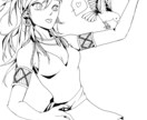 ラフ・落書き、線画にします ラフ画やノートの端っこの落書きを活かします イメージ3