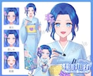 商用料込み⭐︎IRIAM等で使える立ち絵描きます 元アニメーターが制作！SD・ロゴが揃うデビュー応援セットあり イメージ3