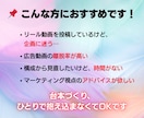 インスタリール売れる台本最短即日プロが作ります マーケターが”バズる構成”を完全サポート！修正５回無料！ イメージ3