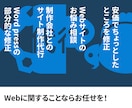 ウェブサイトの構築、運営の悩みを解決します 安心の分りやすさ、価格の安さ、優しい対応を心がけています イメージ1