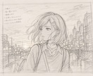高品質なMV イラスト、一枚絵を作成します 歌ってみたやボカロ曲のサムネ、mvのイラスト、1枚絵等 イメージ1