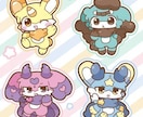 かわいいオリジナルキャラクターをデザインします Vtuber、マスコット、デフォルメキャラクターなど イメージ1