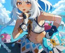 一枚絵や立ち絵を制作します ご希望に合わせてラフから丁寧に仕上げます イメージ6