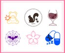 商用利用込み!あなただけのシンボルマーク作ります Vtuber/Vライバーさんに大人気! イメージ2