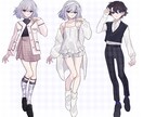 デフォルメちっくなイラストや立ち絵を描きます カワイイからちょっぴりダーク、人外キャラまで！ イメージ1