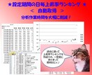 設定期間各日(過去)の上昇率ランキングを作成します 。データ収集・分析作業の効率化に貢献します♪ イメージ1