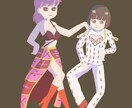 ゆるふわ可愛いイラスト描きます デフォルメしたゆるふわ可愛いイラストが欲しい方へ！ イメージ4