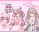 安くかわいいアイコンなどに使えるイラスト描きます 淡い可愛い雰囲気が得意です໒꒱実績欲しいので安価です イメージ5