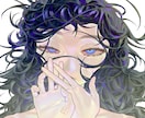 アンニュイな表情が魅力的なイラスト制作します あなたの大切なOCキャラ、私の世界観で表現します イメージ10
