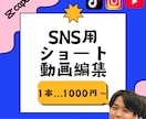 capcut使用したをショート動画編集をします SNS向けなどのショート動画を編集いたします！ イメージ1