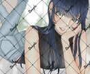 雰囲気のあるイラストを描きます 柔らかい塗りが得意ですSNSアイコンや配信背景etc... イメージ1