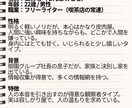 TRPG・小説向けキャラクター設定を作成します 性格・背景・関係性まで考え、“生きるキャラ”を作成します イメージ3