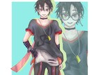 YouTube用など立ち絵作ります マイキャラクター(カッコイイ、可愛い)描きます(*^^*) イメージ1