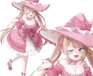 女性キャラのオリジナル立ち絵を制作いたします Live2Dパーツ分け・三面図制作も対応できます！ イメージ6
