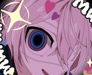 歌ってみたサムネイルの制作をします 依頼が難しい方でも分かりやすい!理想のイラストお届けします! イメージ2
