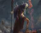 リアルタッチな絵を制作します ファンタジー、グロいなどのキャラ、クリーチャーお描きします♪ イメージ2