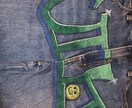 オリジナルジーンズリメイク　ペイントします グラフィティー　ジーンズリメイク イメージ1