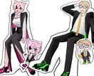 貴方の立ち絵を描きます TRPGなど可愛い立ち絵はいかがですか？ イメージ1