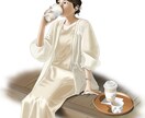 シンプル目なイラスト描きます お部屋に飾れるようなシンプルなイラストを承ります！ イメージ1