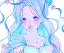 活動者様向け✳︎目を惹くイラスト作成いたします 依頼主様の魅力を引き出した透明感のある絵を制作いたします。 イメージ8