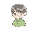 上半身のみのシンプル似顔絵アイコンを描きます 各種SNSのアイコンにオススメ！ イメージ4