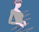 イラスト描きます 似顔絵、アイコン用、プレゼント用のオシャレなイラスト イメージ9