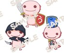 デフォルメキャラクターのアイコン描きます SNSやブログのアイコンに♪ 動物などもOK！ イメージ4