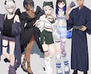 一枚絵、立ち絵制作いたします きれいで使いやすいイラストをお求めの方に イメージ2
