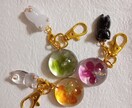 レジンアクセサリーや猫キーホルダー作ります 好きな色で作るヘアゴム、ネックレス、ピアス、チャーム等 イメージ1